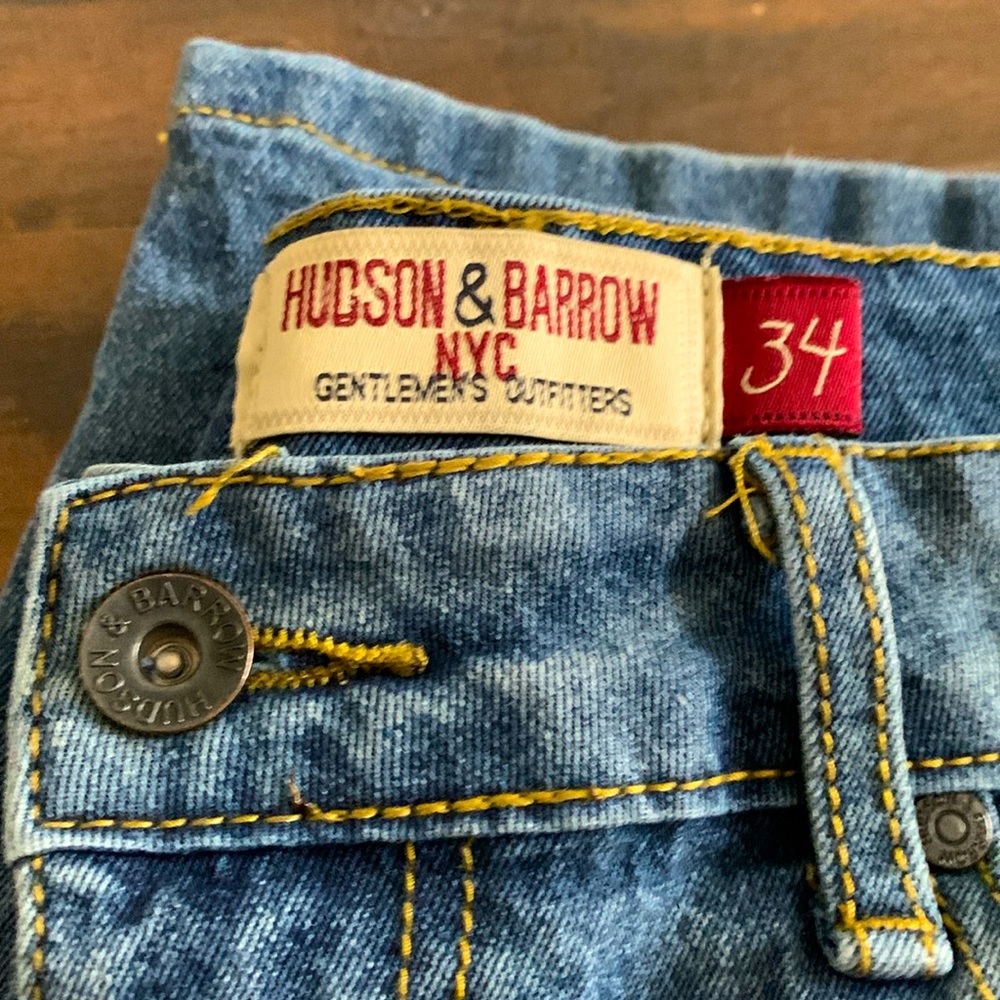 Hudson & Barrow NYC Gentlemen Outfitters mens jean short